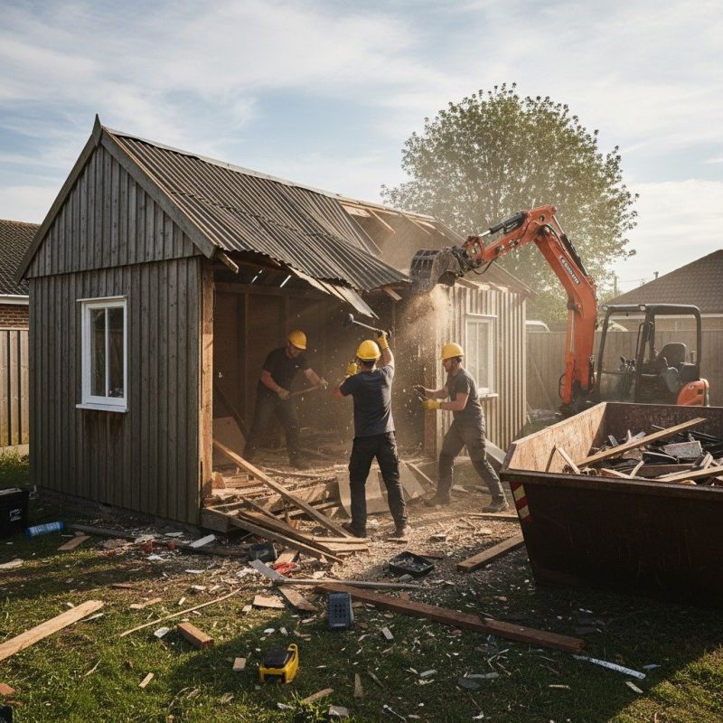 Pole Barn Demolition in Bergen County, NJ