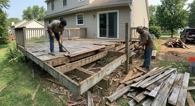 Pool Deck Demolition in Sacramento, CA