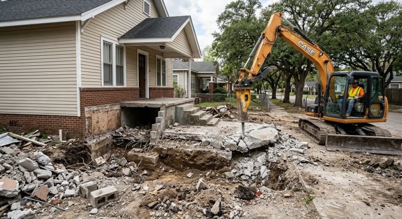 Porch Demolition in Bergen County, NJ