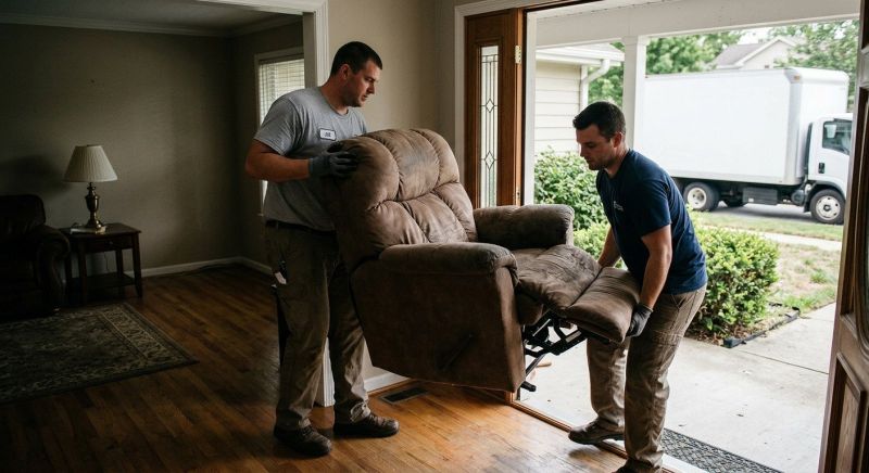 Recliner Removal in Auburn, CA