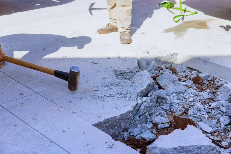 Sidewalk Demolition in Sacramento, CA