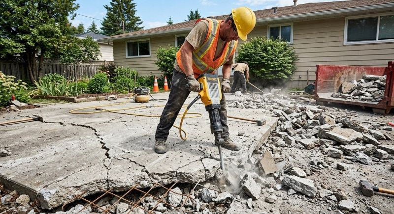 Slab Removal in Sacramento, CA