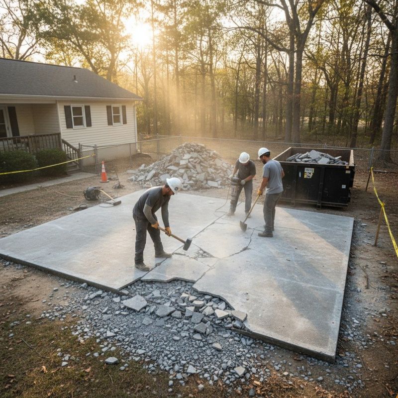 Stone Demolition in Bergen County, NJ